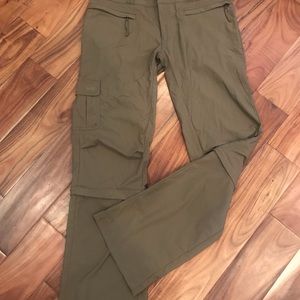 Women’s size 8 convertible hiking pants